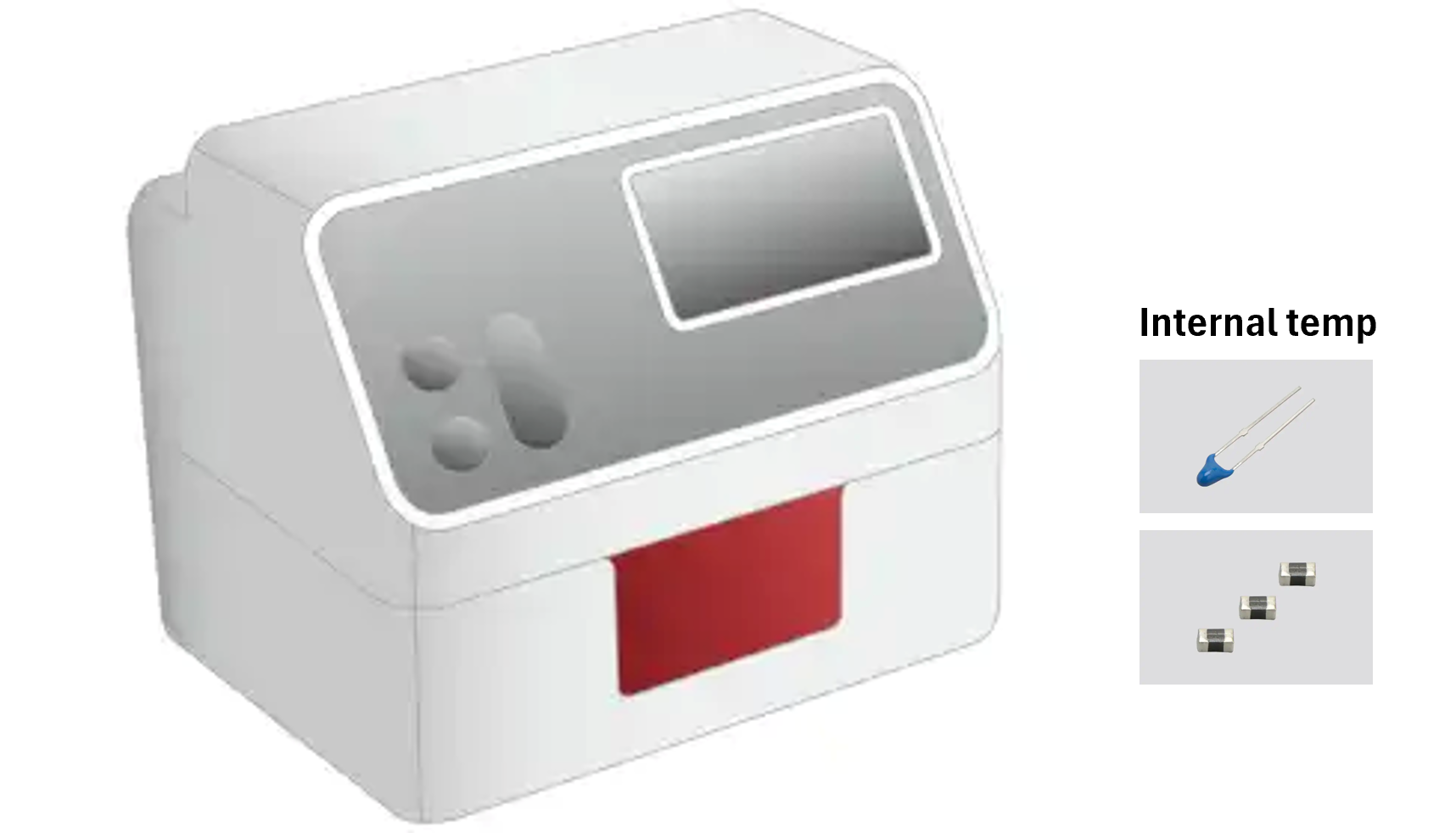 NTC thermistor used in medical analyzer